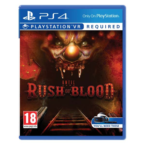 Until Dawn Rush of Blood PS4 VR