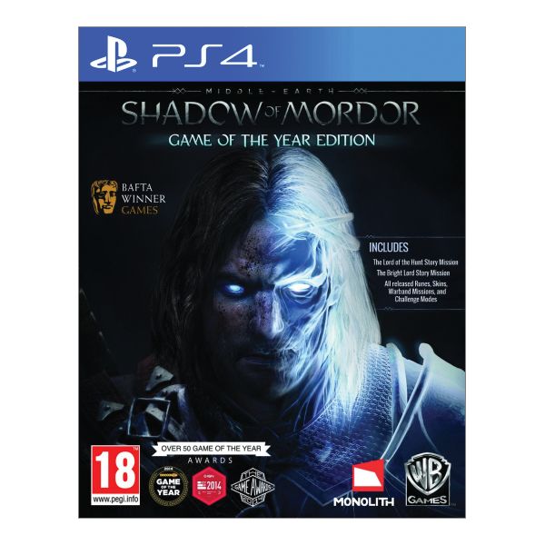 Middle-Earth: Shadow of Mordor GOTY PS4