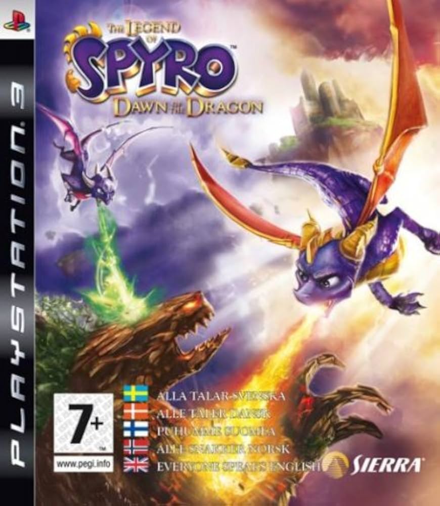 The Legend of Spyro Dawn of the Dragon PS3