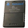 SONY PS2 MEMORY CARD 8MB ČIERNA