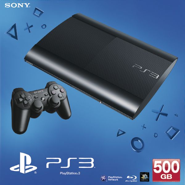 Sony Playstation 3 500GB Super Slim