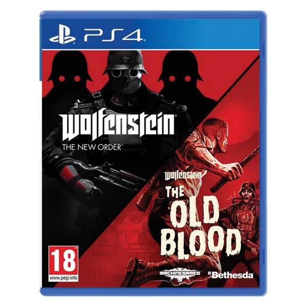 Wolfenstein: The New Order + Wolfenstein: The Old Blood (Double Pack) PS4
