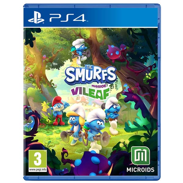 The Smurfs Mission Vileaf PS4